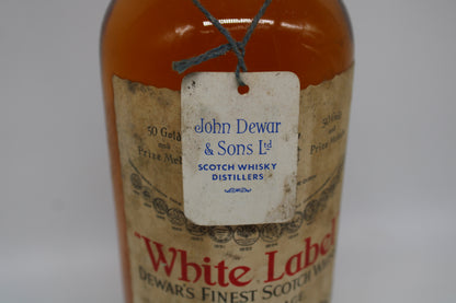 White Label Dewar's Finest Scotch Whiskey - JOHN DEWAR&amp;SONS