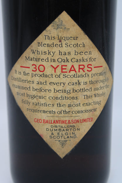 Ballantine's 30 Years Old - GEORGE BALLANTINE &amp; SON LIMITED