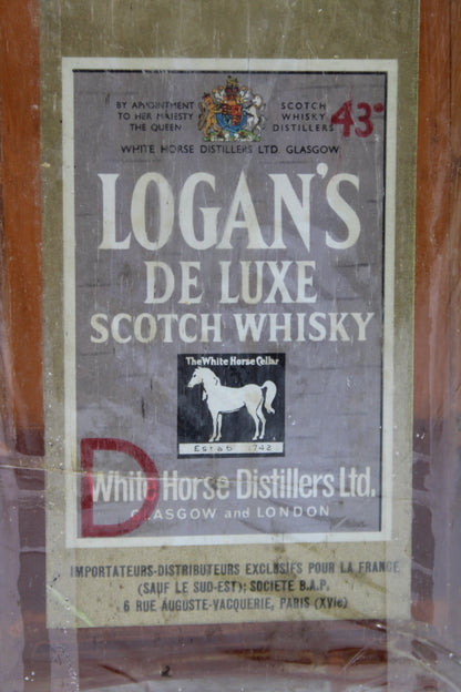 Logan's De Luxe Scotch Whiskey - WHITE HORSE