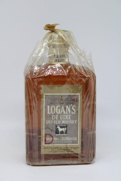 Logan's De Luxe Scotch Whiskey - WHITE HORSE