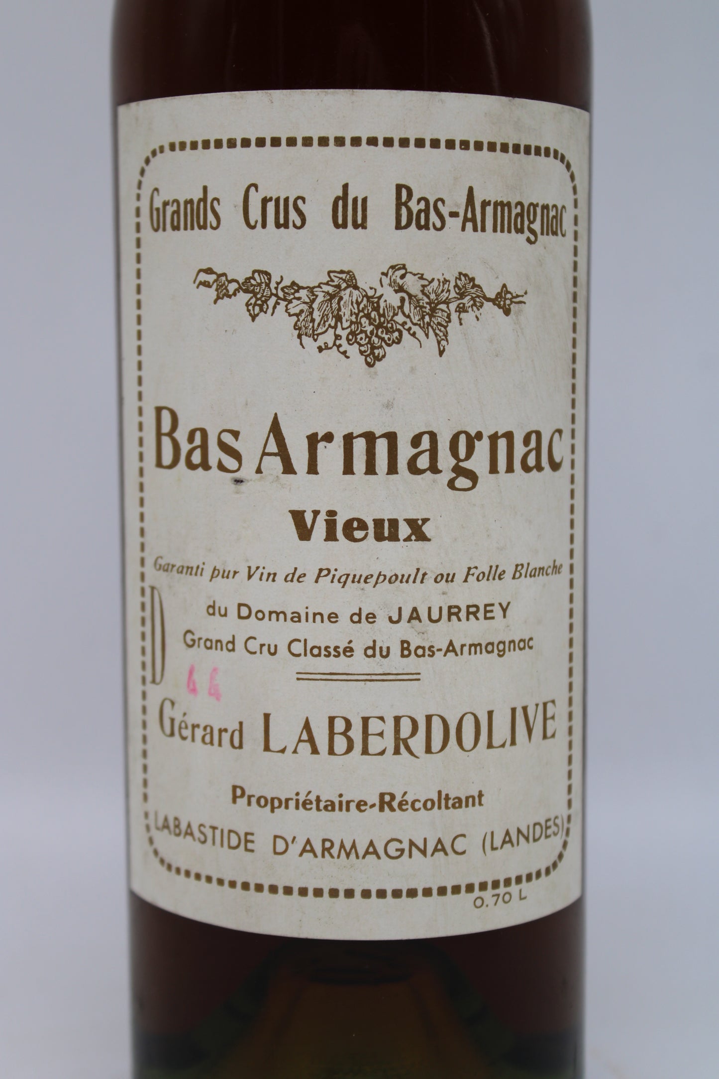 Bas-Armagnac Old - GERARD LABERDOLIVE