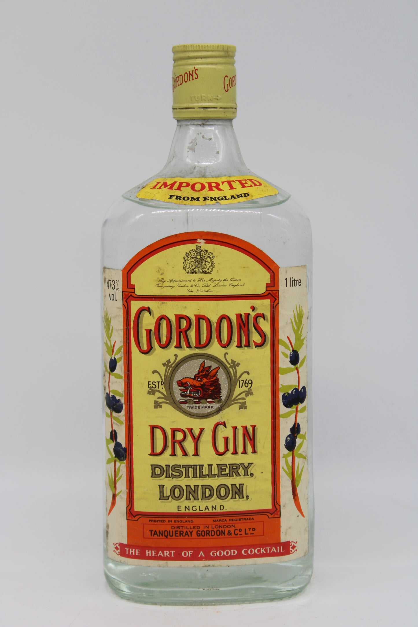 Gordon's Dry Gin - TANQUERAY GORDON & CO