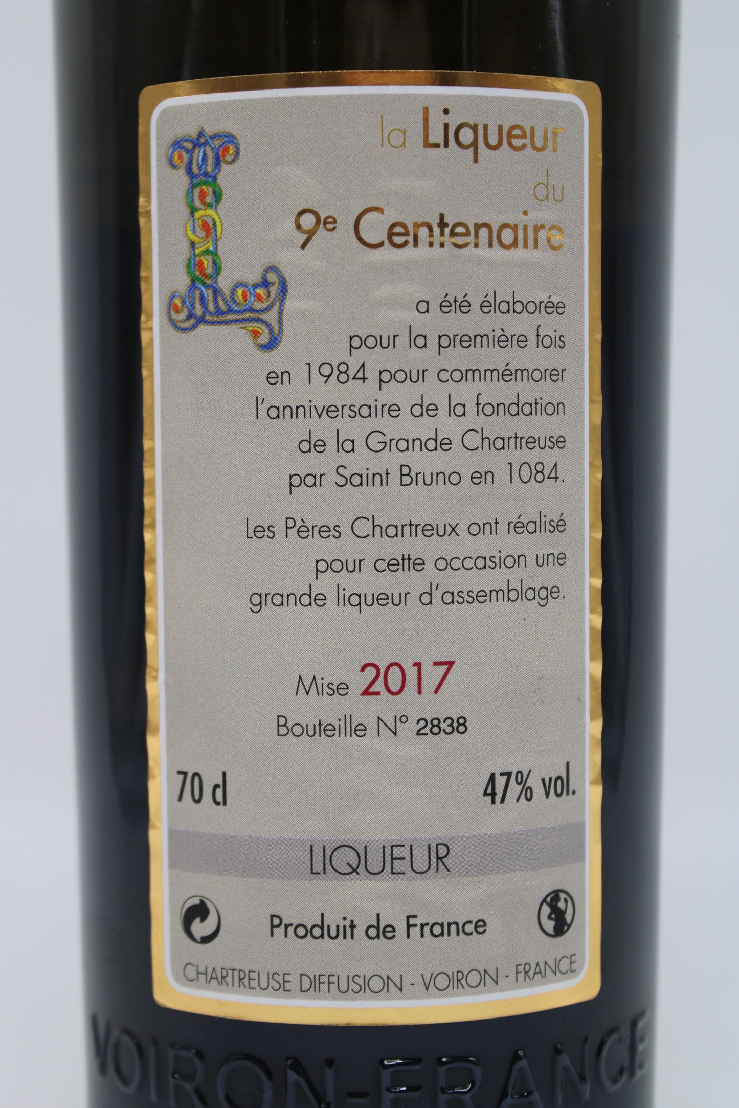 Chartreuse - Liqueur du 9 éme centenaire