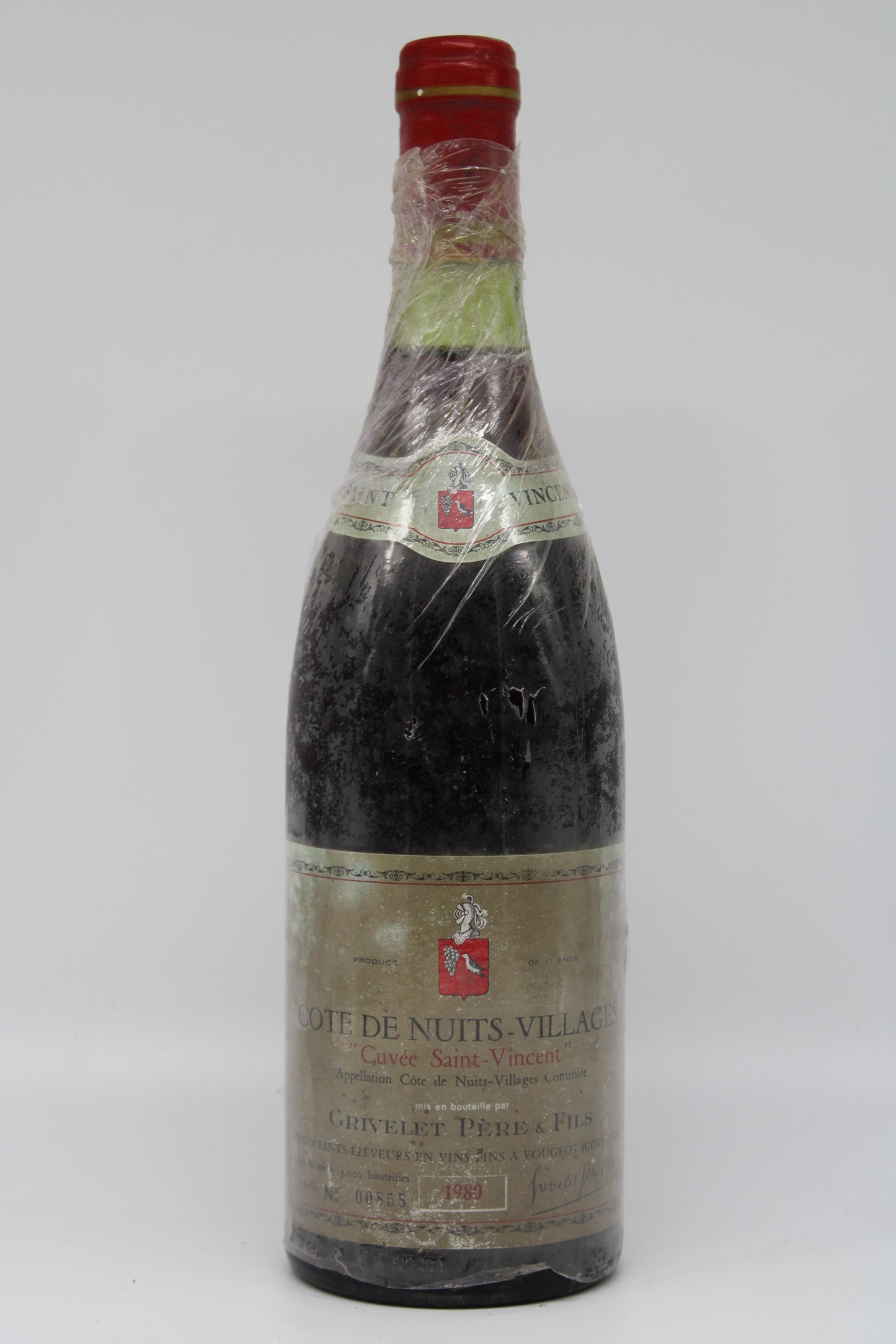 Côtes-De-Nuits-Villages - Cuvée Saint-Vincent - GRIVELET PERE & FILS