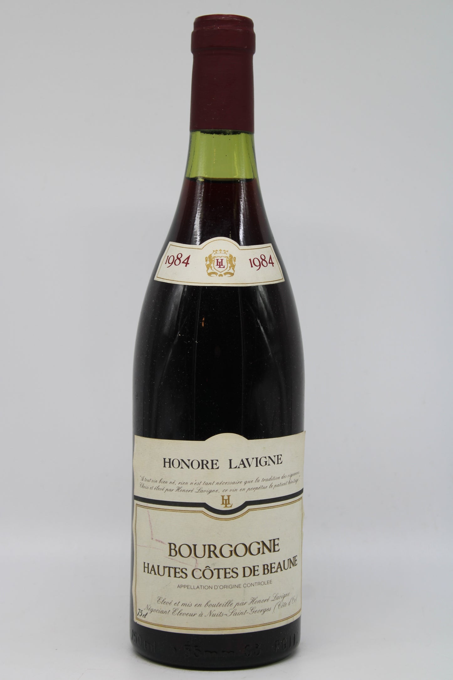 Bourgogne Hautes Côtes de Beaune - honore LAVIGNE