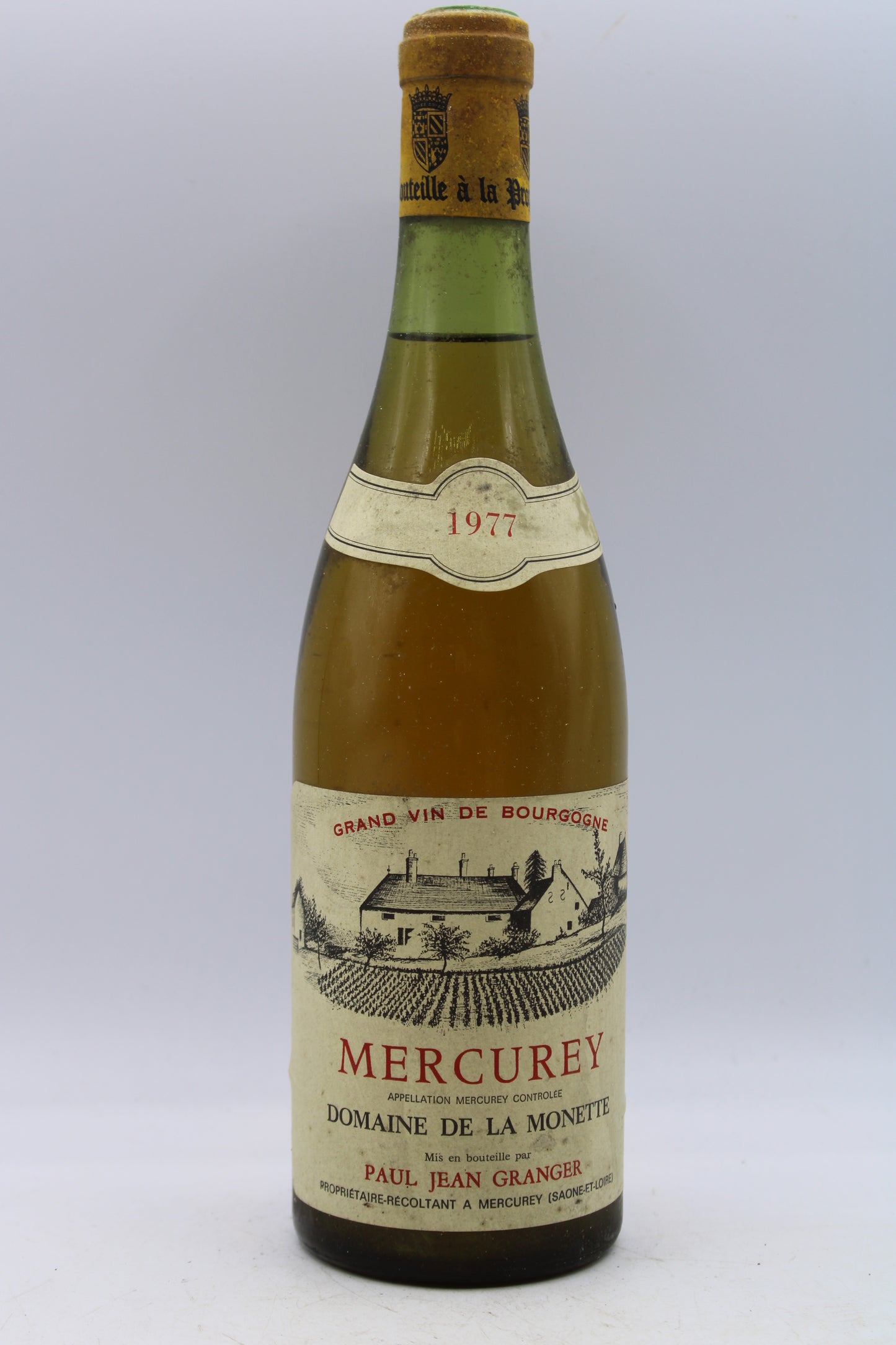 Mercurey Domaine de la Monette - PAUL JEAN GRANGER