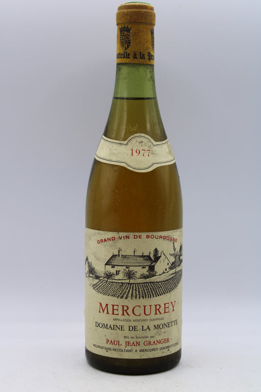 Mercurey Domaine de la Monette - PAUL JEAN GRANGER