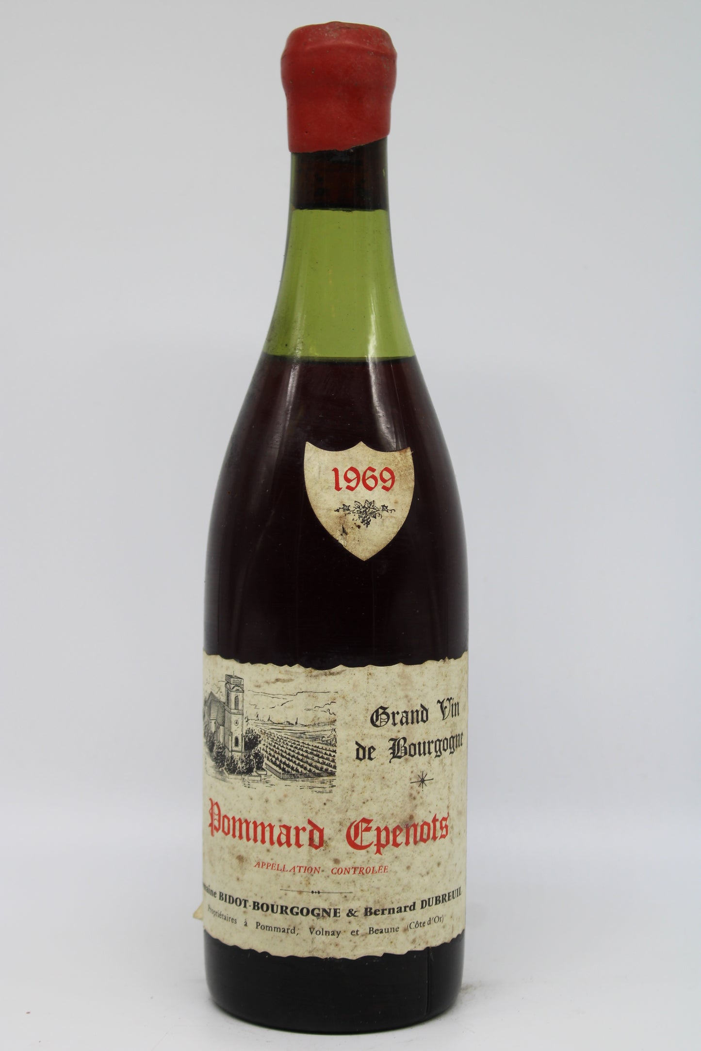 Pommard Epenots Grand Vin De Bourgogne - BIDOT-BOURGOGNE & BERNARD DUBREUIL