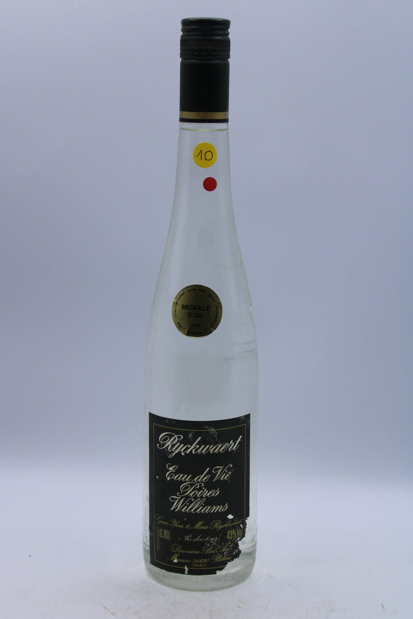 Eau de Vie Poire Williams - GAEC YVES & MARS RYCKWAERT