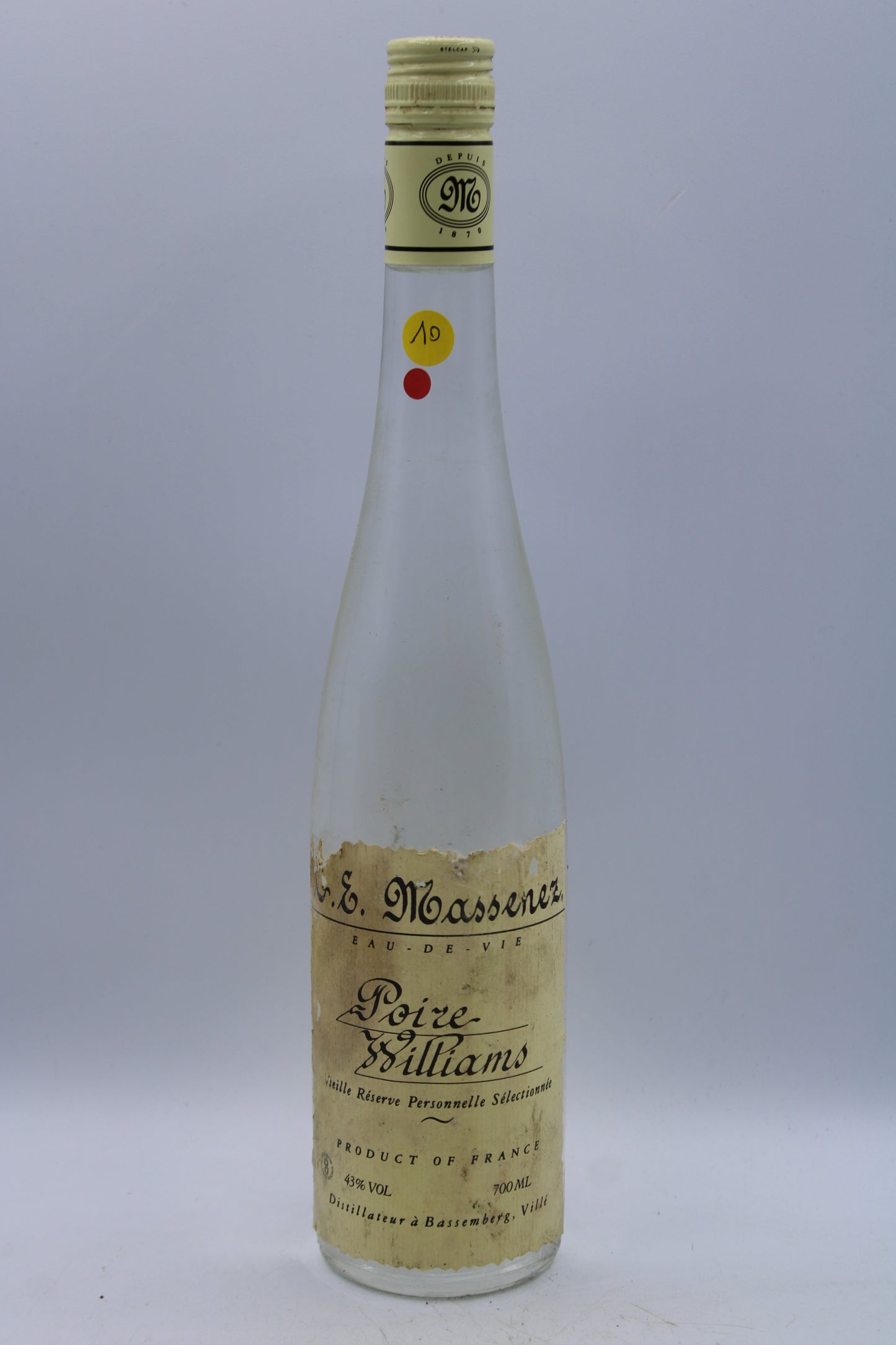 Poire Williams Réserve Personnelle Selectionnée - G.MASSENEZ