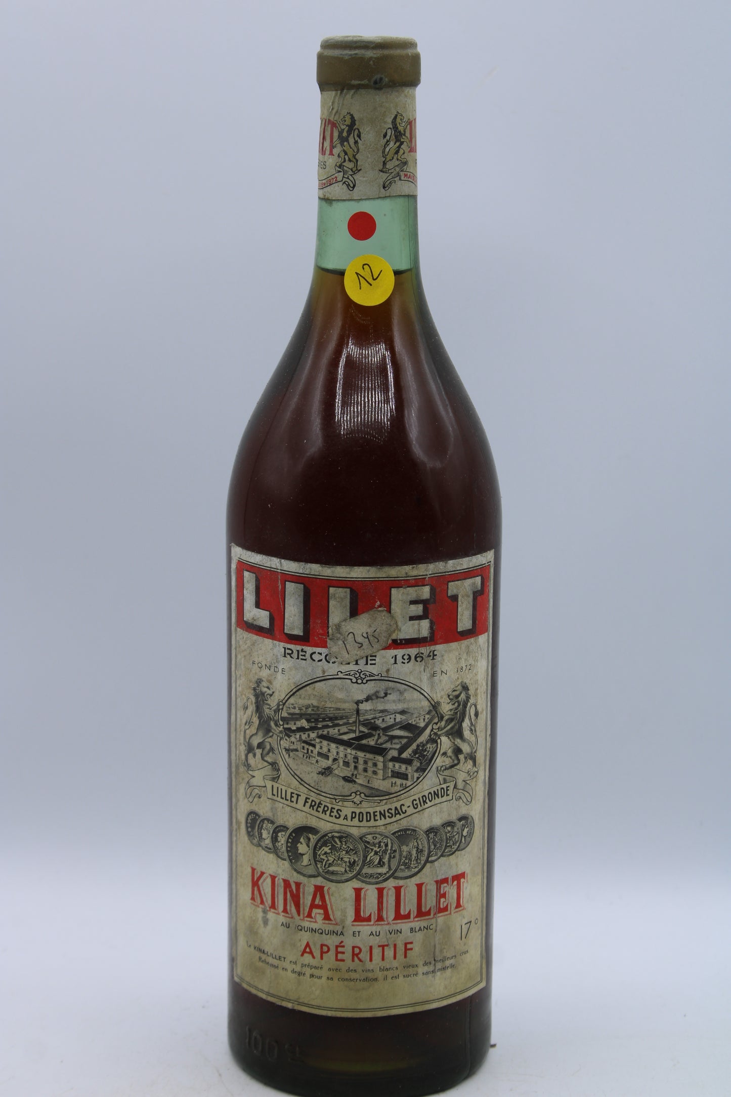 Kina Lillet Millésimé - LILLET FRERES