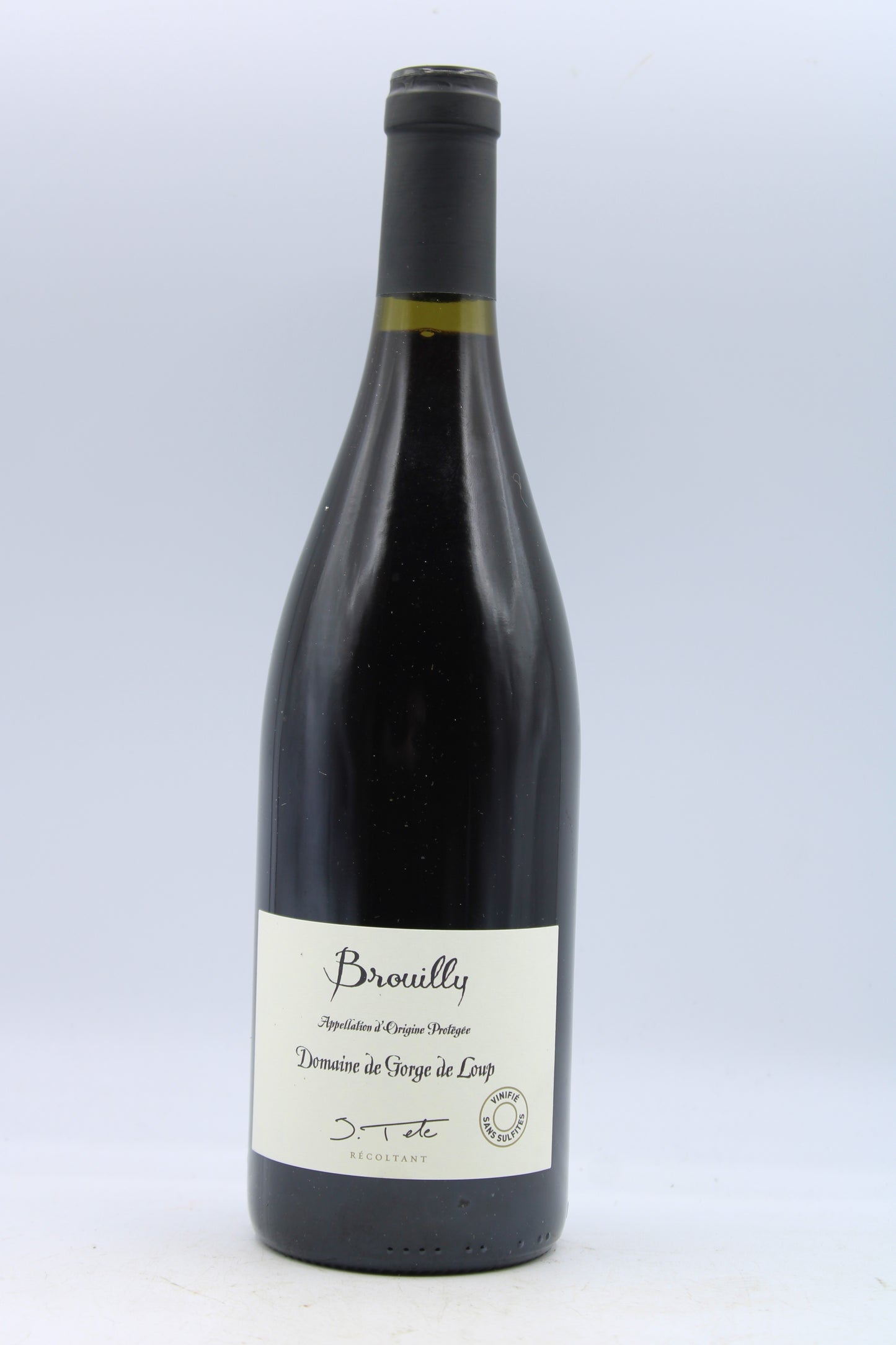 Brouilly Domaine de Gorge de Loup - J. Tête