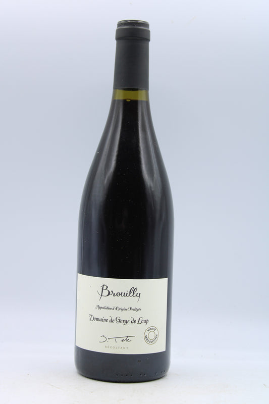 Brouilly Domaine de Gorge de Loup - J. Tête