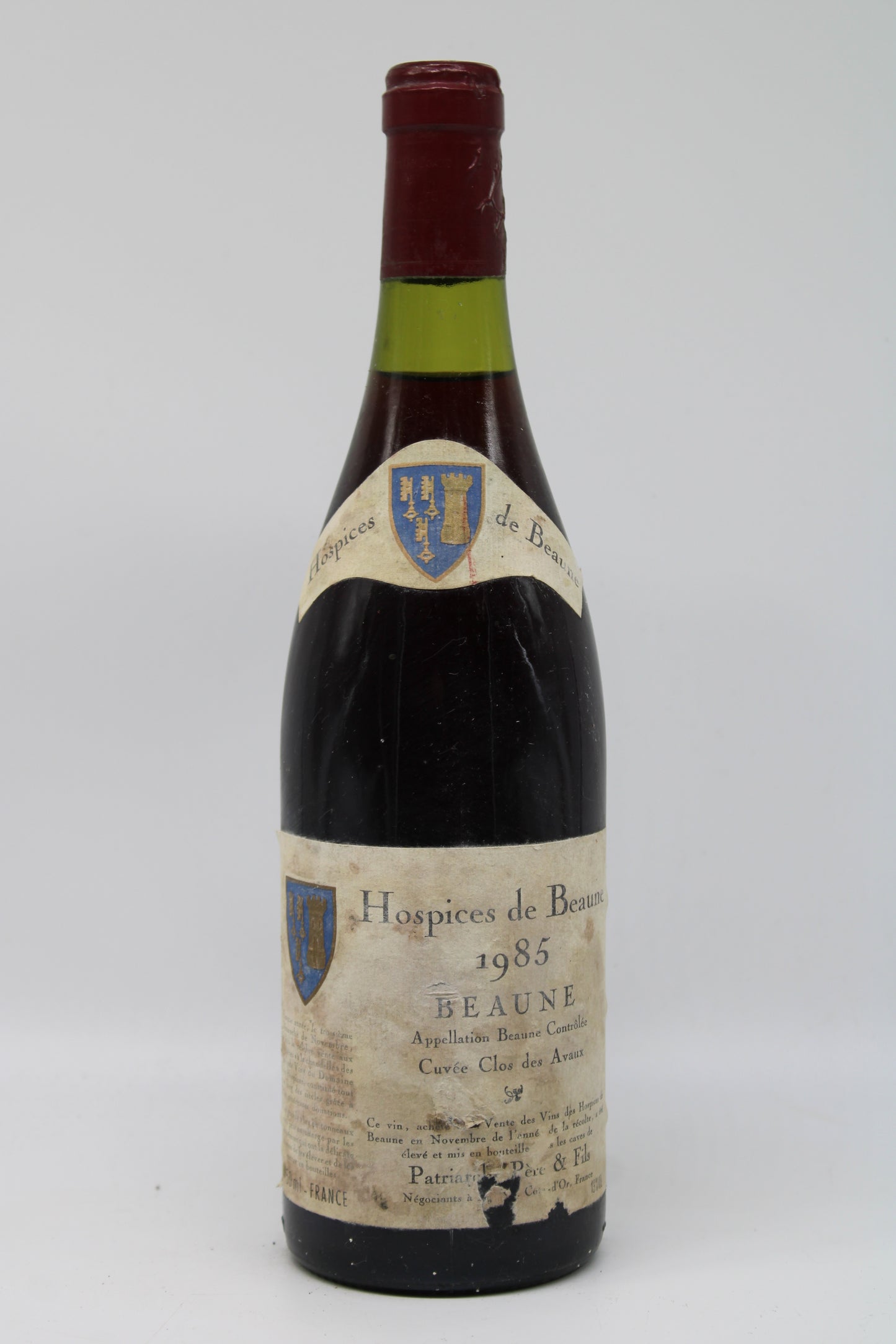 Hospices de Beaune Cuvée Clos des Avaux - PATRIARCHE PERE & FILS