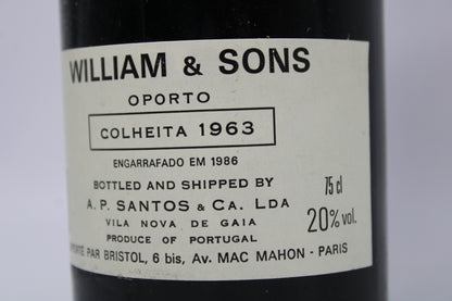 Porto Colheita 1963 - A.P SANTOS&CA